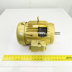 Em3663t Baldor 5hp Ac Electric Motor 3480rpm 230/460v 3ph 11.6/5.8a 184t Frame
