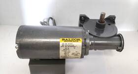 Gc24322 Baldor Gear Motor .08hp 115 Volts 1.0 Amps 50/60hz