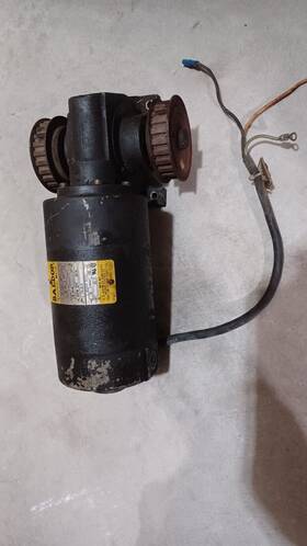 Gp7403 Baldor 1/8 Hp Industrial Motor Dcpm 45 1 Ratio 38 Rpm 621g