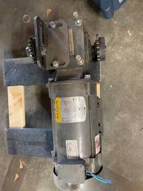 Jm3555 Baldor 2hp 56j Tefc Ac Motor 460volt 3ph 3450rpm Nob