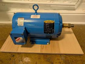 Ejmm3219t Baldor Jpm3219t Electric Motor Model # Excellent Condition Low Hours