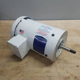 Jwdm3559 Baldor Washdown Duty Ac Motor 3hp 3ph 208-230/460v 60hz. - Used