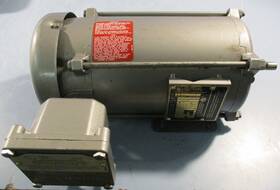 34-5426w369 Baldor L4009a Electric Motor 115 Volts 1725 Rpm 1/2 Inch Shaft Dia