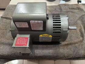 Lc0002 Baldor 5 Hp 230v 3450rpm 7/8 Shaft Electric Motor Used