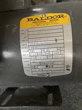 M14-80622170 Baldor Thermally Protected General Purpose Motor Nos