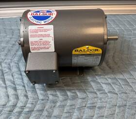 M3008 Baldor 1/3hp 1140rpm 48 Open 3ph Motor