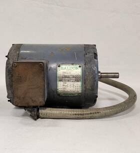 208-220 Baldor M3116 Electric Motor 3 Ph. 208-220/440 V 1725 Rpm 1 Hp 56 Frame