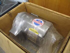 M3156 Baldor Motor 1hp 1200rpm 208-230/460v 4.0-3.8/1.9a 3ph 60hz New Surplus