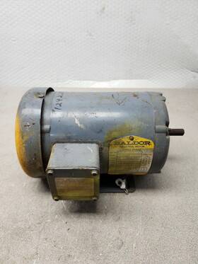 34-4-315 Baldor M3452 Used Three Phase Industrial Motor