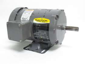 232157 Baldor M3539 Used Ac Motor 1/2hp 230/460v 1140rpm 3ph 2.4/1.2a