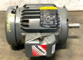 M3586t Baldor 2-hp Electric Motor 2-1/2 X 13/16 Shaft 3ph 230/460v 3490rpm 34a