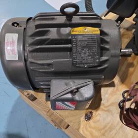 M3660t Baldor 3hp Ac Electric Motor 3470rpm 208-230/460v 3ph 182t Frame Tested