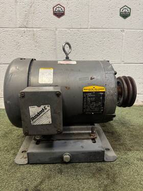 37g813y833h1 Baldor M3708 Reliance Industrial Motor 5 Hp 1160 Rpm