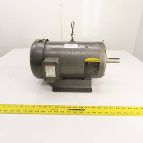 M3709 Baldor 7-1/2hp Ac Electric Motor 208-230/460v 3ph 3450rpm 215 Fr. Tested