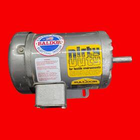 3416m Baldor M8001 Dirty Duty Motor .5hp 1725rpm 3ph 60hz 56 Tefc F1 N