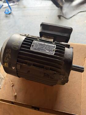 Baldor Mm5550 Reliance 230/460v. 1hp Electric Motor