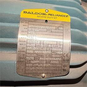 07h4901923m2 Baldor Reliance Severe Duty Xt 415v 3 Phase Tefc 1460 Rpm 75 Kw Induction Motor