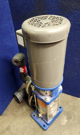 2svc1g5e0 Baldor Reliance Goulds Ssv Multi-stage Vertical Booster Water Pump With Vm3555