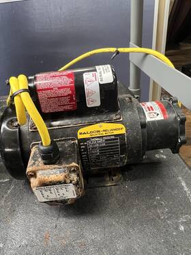 Baldor Reliance 33-1339-j329 0.2hp Tefc Single Phase Induction Motor 115/230v 3400rpm