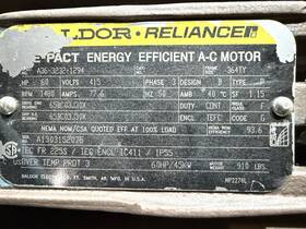 A36-3232-1294 Baldor Reliance 60 Hp 415v 3 Phase Tefc 1480 Rpm Ac Motor