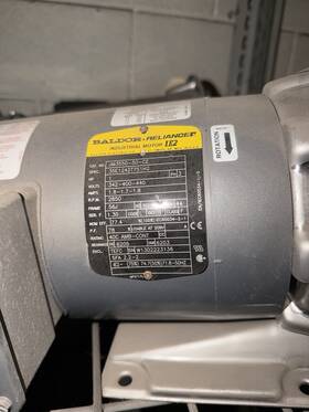 Jm3550-50-ce Baldor Reliance 1 Hp 342/400/440v 3 Phase Tefc 2850 Rpm Induction Motor