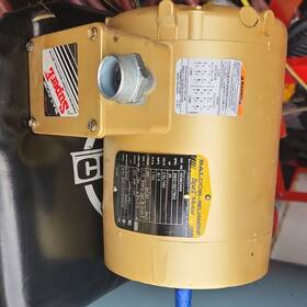 Kenm3454 Baldor Reliance Super E Motor 0.25 Hp 1750 Rpm 230/460v 3-phase Tenv