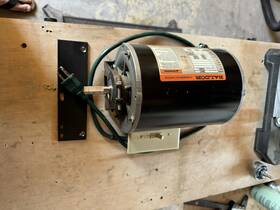Rsp1441a Baldor 1/4hp 115v 60hz 1725rpm Electric Motor With Switch And Plate