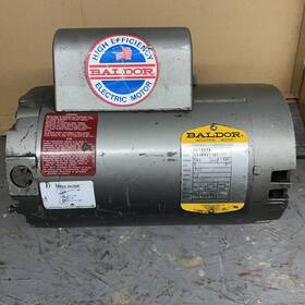 Vl1323a Baldor Motor 3hp 3450rpm 1ph 60hz Used