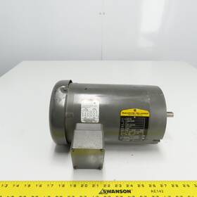 Vm3158 Baldor 3hp Ac Electric Motor 3ph 230/460v 56c Frame 3450rpm