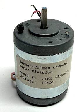 42700-51 Barber Colman Barber-colman Company Dc Motor Model Cyhm