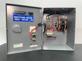2p544 Barnes Pump Motor Control Model 1 Phase 230v