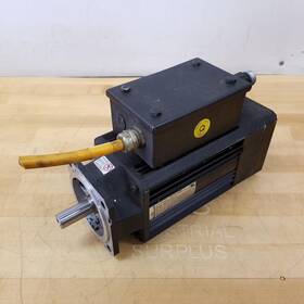 56-m45-ul Baumuller Ds #314163 #20731229 5.2hp 4000rpm Servo Motor. - Used