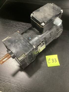 32d5bepm-e2 Bodine Electric Gearmotor Volts 130 Amp 1.8 Hp 1/4 Used