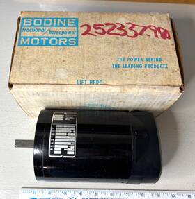 420d5bepm Bodine Electric Company Motor 130 V Dc 1/4 Hp 035ek167 Untested With Box