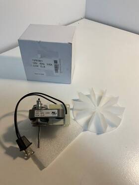 Yjf6158-1 Bojack Electric Motor 120v 60hz 0.65a Ccw Bathroom Fan