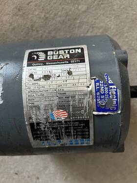 63952 Boston Gear 1/3 Hp Electric Motor