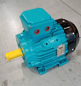 Wu-df132se Brook Crompton 132w501450 Used Electric Motor Ie2 3ph 2910/3505rpm
