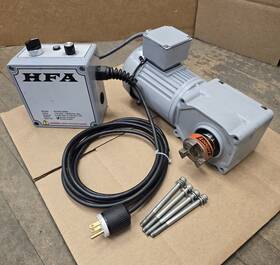 F3s25n025-bmk4a Brother Induction Motor 3ph 1/4hp 4p Ratio 25 1