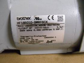 Hf18r010 Brother -bmrf6cx Induction Motor Ph 1 Ratio 10 60hz