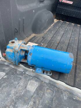350cs9m Burks 5 Hp 3450 Rpm 60 Hz 3 Phase Turbine Pump With Bluffton Motor