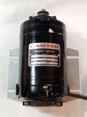 Msc1115bb Carter Regent Vintage Dc Motor 115v 1/15 Hp 1125 Rpm Untested