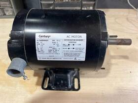 S48e40a01 Century 18514j2 Electric Motor. Model Serial #18514j2 1/2 Hp 1725 Rpm