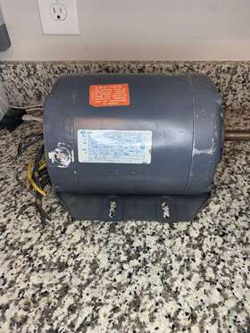 8-130829-01 Century Gould 3/4 Hp 3450 Rpm Motor As Is
