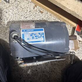 8-349936-02 Century Electric Motor 1hp 1745 Rpm Ac