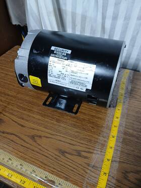 8076317 Century Ac Motor 1725rpm V115 1/3hp Type S 6.2a Frame 48y