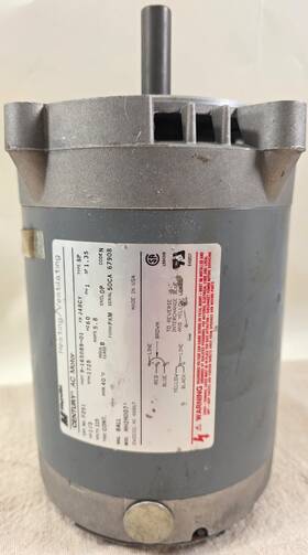 Century 9-165089-01 Working Magnetek Ac Motor F251 1/3hp 1725rpm 60hz 5.8a
