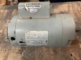 3450 Century B795 Electric Motor 1.5 Hp Rpm 1ph 115/208-230 Volt 56c Frame