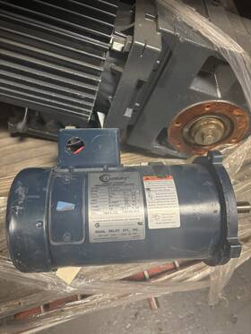 C42d17fc37a Century C42d17fc38a Dc115 Dc Permanent Magnet Motor 3/4hp 1750rpm 90v-dc Used
