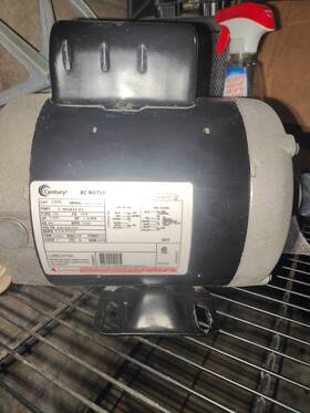 1725 Century C695 Motor 1 Hp Rpm Capacitor Start