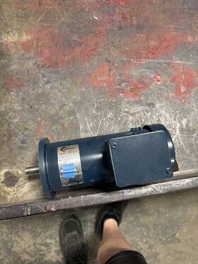 Cm34d17fc11a Century Dc Motor 1/4hp 90v 1750rpm 34fr Tefc Used